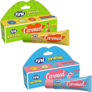 Kit 2 Hidratante Labial Carmed Fini Bananas e Dentaduras