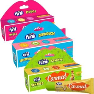 Kit 3 Hidratante Labial Carmed Fini